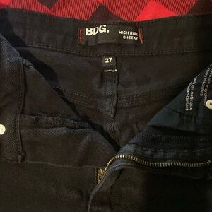 Woman’s High Rise Cheeky Flared Bottom Shorts